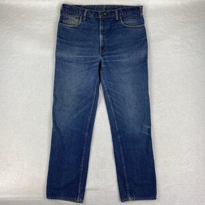 Vtg Gap Denim Jeans Mens 36x34 (fit 36x31) Straight Leg‎ Medium Wash 80s Faded